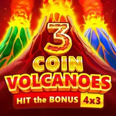 Play 3 Coin Volcanoes Joe Fortune casino
